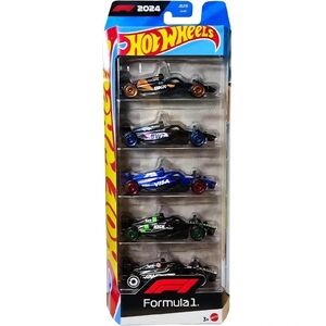 Formula 1 Race Car 5-Pack Multicolor